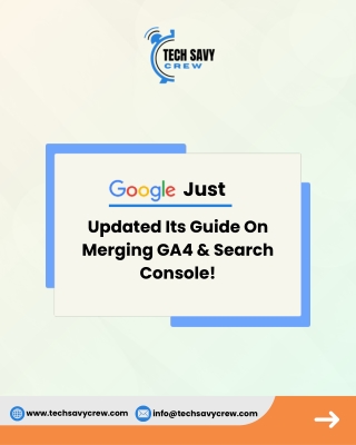 Google Guide to Merging GA4 and Google Search Console