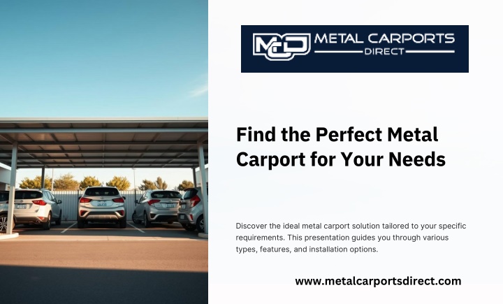 find the perfect metal carport for your needs