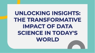 unlocking insights the transformative impact