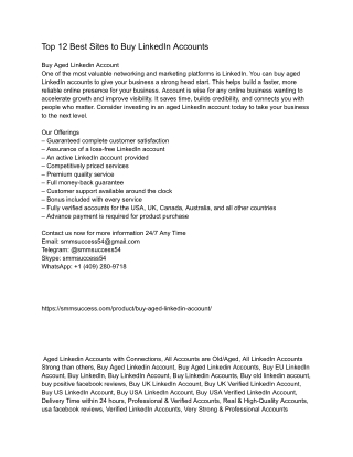 Best Ways to Buy LinkedIn Accounts This Year (2025 Edition)