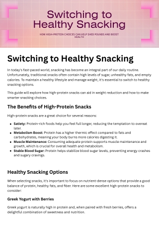 Healthy Weight Loss Snacks You’ll Love