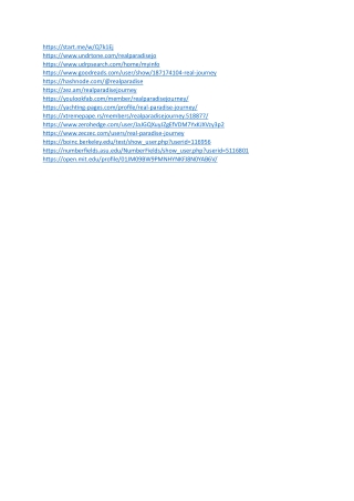 Real Paradise Journey Backlinks on 14 Feb 2025