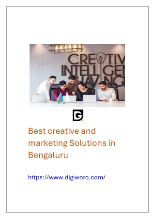 Digiworq_Best creative and marketing Solutions in Bengaluru