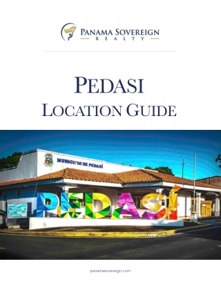 pedasi property guide panama sovereign realty
