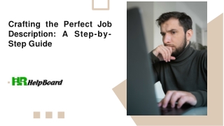crafting the perfect job description a step by step guide