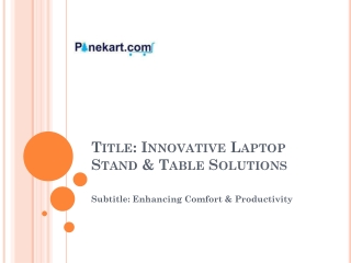 title innovative laptop stand table solutions