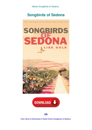 eBook Songbirds of Sedona