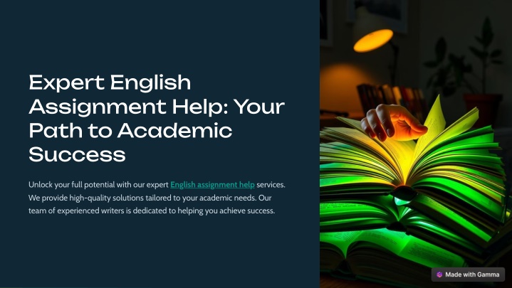 expert english assignment help your path