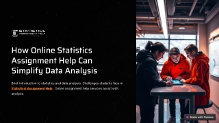 how online statistics assignment help