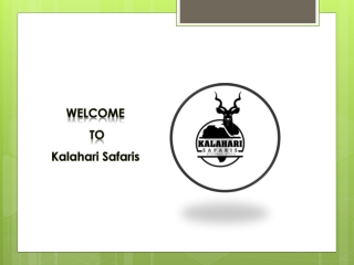 Dangerous African Hunts | kalaharisafaris