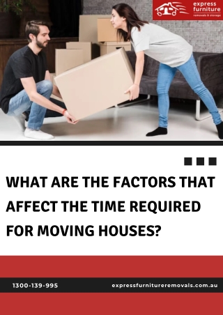 what are the factors that affect the time