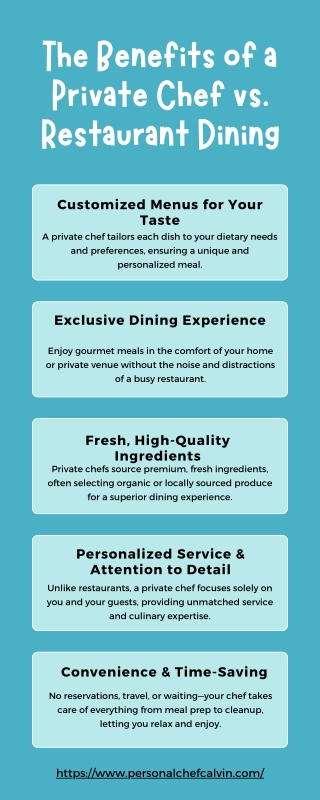 The Benefits of a Private Chef vs. Restaurant Dining