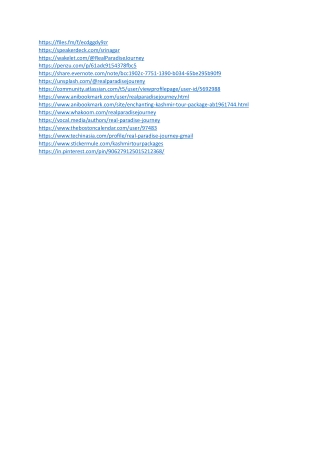 Real Paradise Journey Backlinks on 16 Feb 2025