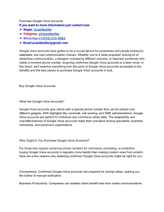 Purchase Google Voice Accounts (1)