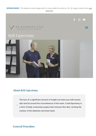 Circumferential lipectomy Brisbane