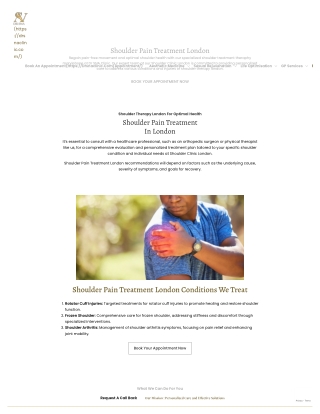Shoulder Pain Treatment London _ Shoulder Clinic London