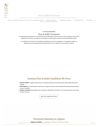 Foot & Ankle Treatment London _ Joint Pain Treatment