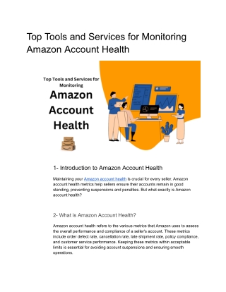 top tools and services for monitoring amazon