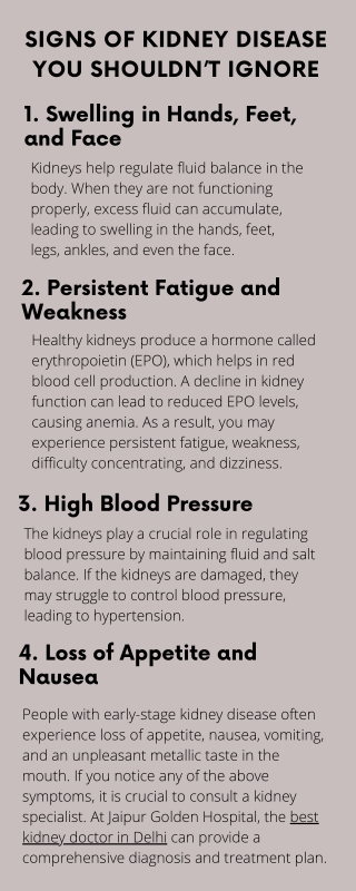 Signs of Kidney Disease You Shouldn’t Ignore
