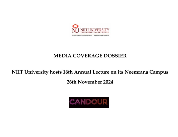 media coverage dossier