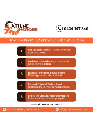 Quick and Efficient Car Repair Solutions | Attune Motors