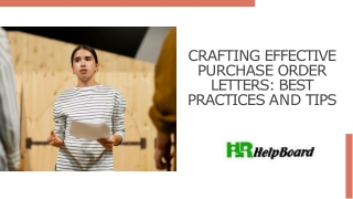 crafting effective purchase order letters best