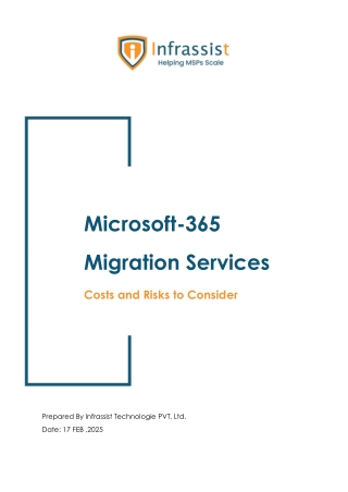 Microsoft 365 Migration Services: Costs and Risks to Consider