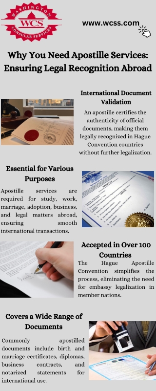 Why You Need Apostille Services: Ensuring Legal Recognition Abroad
