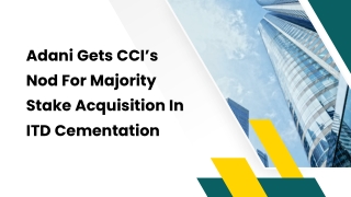 adani gets cci s nod for majority stake