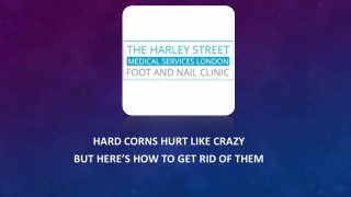hard corns hurt like crazy