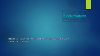 tired of ugly verruca here s the fastest way to get rid of it