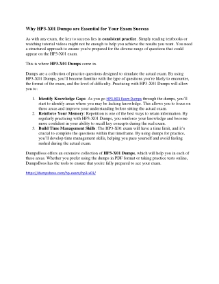 HP5-H09D Dumps for Success - DumpsBoss Delivers Results