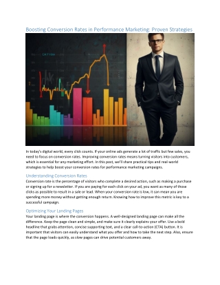 Boosting Conversion Rates in Performance Marketing Proven Strategies