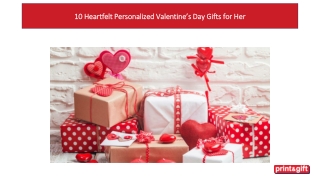 10 Heartfelt Personalized Valentine’s Day Gifts for Her