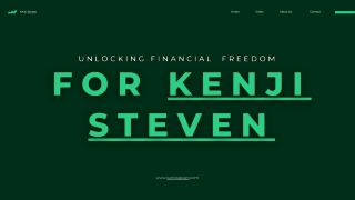 "Financial Mastery: A Roadmap to Wealth and Security for Kenji Steven"