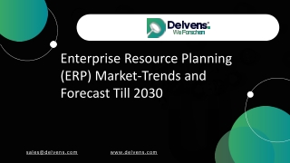 enterprise resource planning erp market trends