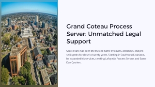 grand coteau process server unmatched legal