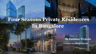 Embassy one residences luxury apartments & penthouses | price & reviews
