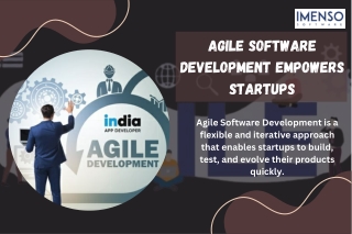agile software development empowers startups