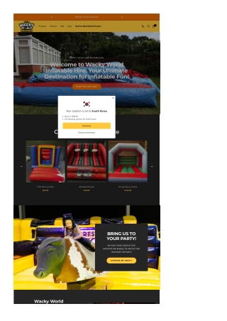 Wacky World Inflatable Hire | Bouncy Castles And Inflatable Fun