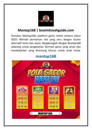 mantap168 bnaimitzvahguide com