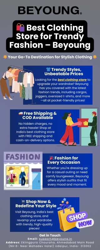 Shop Smart, Dress Better: Beyoung is the Best Clothing Store for You