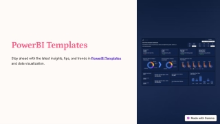 powerbi templates
