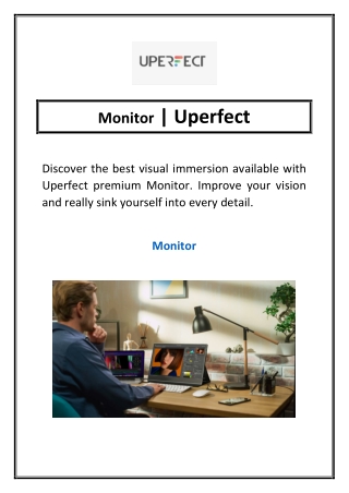 monitor uperfect
