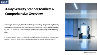 x ray security scanner market a comprehensive