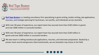 Red Tape Busters - Frequently asked questions