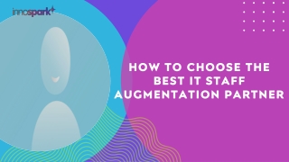 How to Choose the Best IT Staff Augmentation Partner