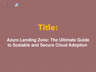 Azure Landing Zone