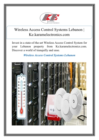 wireless access control systems lebanon