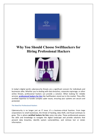 Credit Score Repair Service Online In USA | Swifthackers